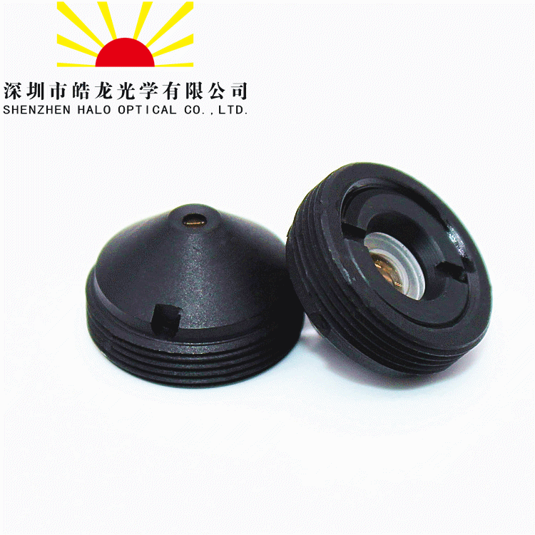 High-quality million-dollar high-definition cone-type security lens chip target surface 1/3" angle 92 M12 interface non-finished product
